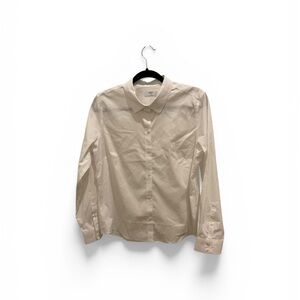 Women’s White Button-Down Shirt